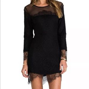 for love and lemons Grace mini dress size XS